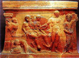 Arula in terracotta (fine V sec.a.C.)